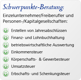 Schwerpunkte-Beratung